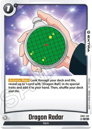 Image of Dragon Radar (FB07-120) - Wish For Shenron
