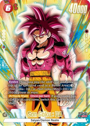 Image of Son Goku : DA - FB07-010 (Alternate Art) (FB07-010) - Wish For Shenron Holofoil