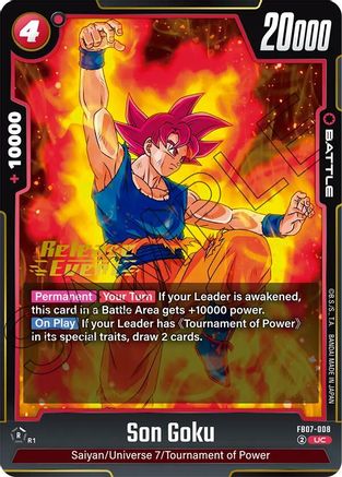 Image of Son Goku - FB07-008 (FB07-008) - Wish For Shenron Release Event Cards