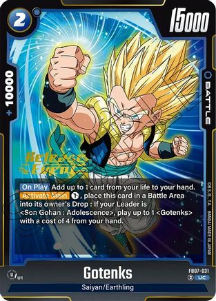 Image of Gotenks (FB07-031) - Wish For Shenron Release Event Cards