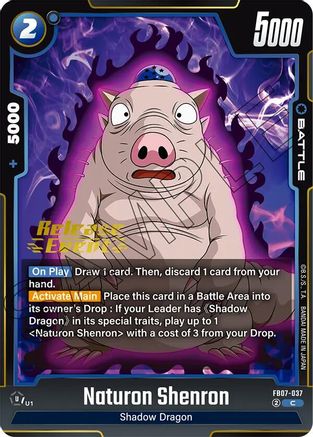 Image of Naturon Shenron - FB07-037 (FB07-037) - Wish For Shenron Release Event Cards