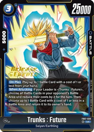 Image of Trunks : Future (FB07-039) - Wish For Shenron Release Event Cards