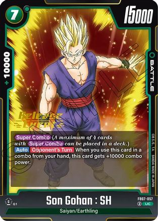 Image of Son Gohan : SH - FB07-057 (FB07-057) - Wish For Shenron Release Event Cards
