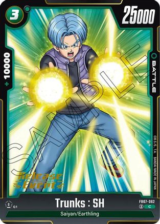 Image of Trunks : SH (FB07-062) - Wish For Shenron Release Event Cards
