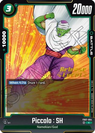 Image of Piccolo : SH - FB07-064 (FB07-064) - Wish For Shenron Release Event Cards