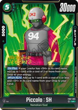 Image of Piccolo : SH - FB07-065 (FB07-065) - Wish For Shenron Release Event Cards