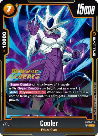 Image of Cooler - FB07-078 (FB07-078) - Wish For Shenron Release Event Cards