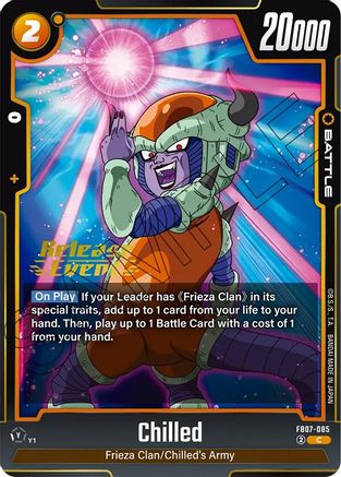 Image of Chilled (FB07-085) - Wish For Shenron Release Event Cards