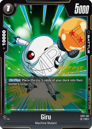 Image of Giru (FB07-102) - Wish For Shenron Release Event Cards