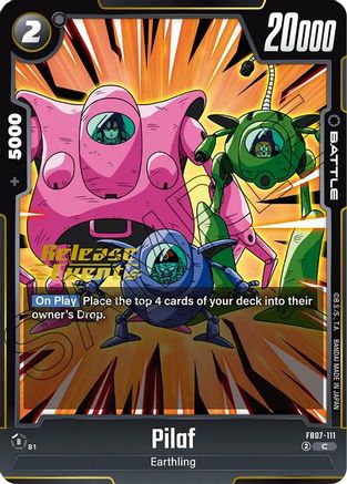 Image of Pilaf (FB07-111) - Wish For Shenron Release Event Cards