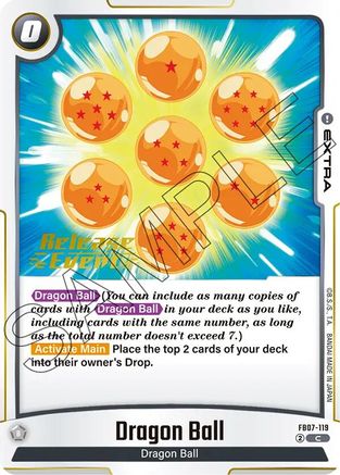 Image of Dragon Ball (FB07-119) - Wish For Shenron Release Event Cards