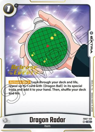 Image of Dragon Radar (FB07-120) - Wish For Shenron Release Event Cards