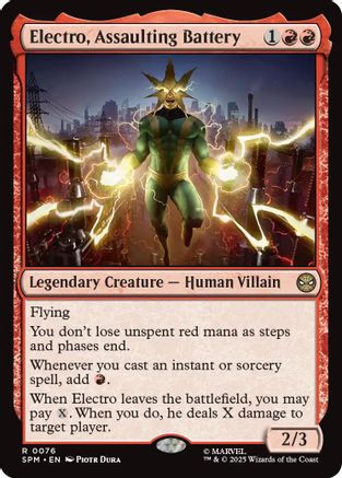 Image of Electro, Assaulting Battery (SPM-076) - Marvel's Spider-Man