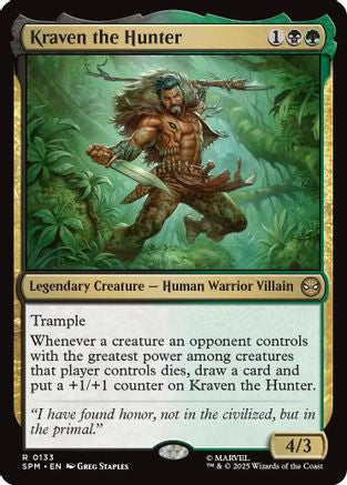 Image of Kraven the Hunter (SPM-133) - Marvel's Spider-Man