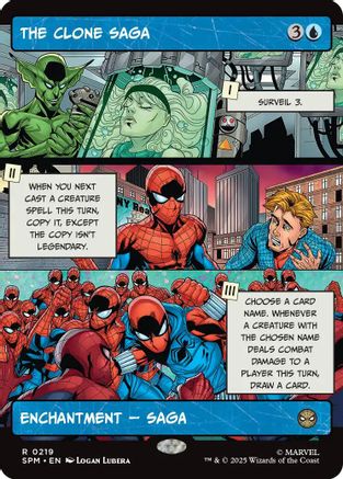 Image of The Clone Saga (Borderless) (SPM-219) - Marvel's Spider-Man Foil