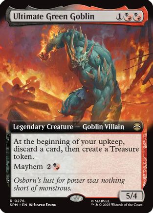 Image of Ultimate Green Goblin (Extended Art) (SPM-276) - Marvel's Spider-Man