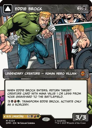 Image of Eddie Brock (0224) (Borderless) (SPM-224) - Marvel's Spider-Man