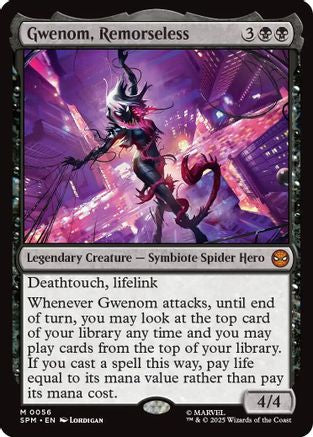 Image of Gwenom, Remorseless (SPM-056) - Marvel's Spider-Man