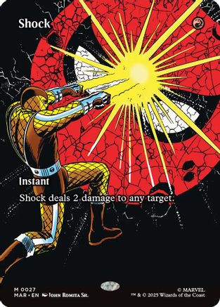 Image of Shock (Borderless) (MAR-027) - Marvel Eternal-Legal