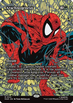 Image of Arachnogenesis (Borderless) (MAR-031) - Marvel Eternal-Legal