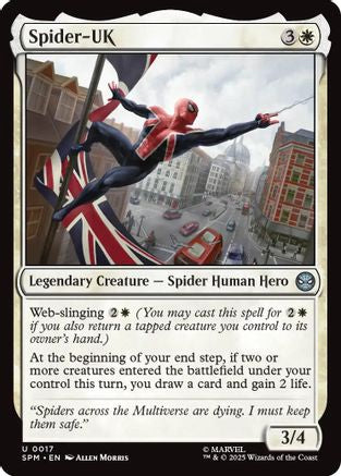 Image of Spider-UK (SPM-017) - Marvel's Spider-Man Foil