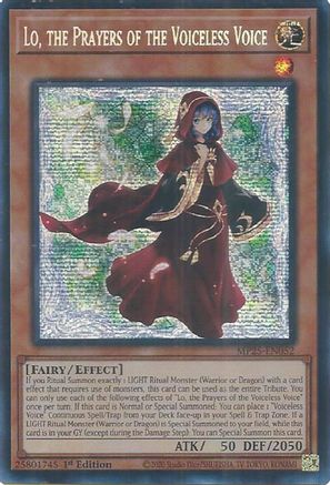 Image of Lo, the Prayers of the Voiceless Voice (MP25-EN052) - 2025 Mega-Pack 1st Edition
