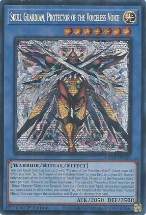 Image of Skull Guardian, Protector of the Voiceless Voice (MP25-EN055) - 2025 Mega-Pack 1st Edition