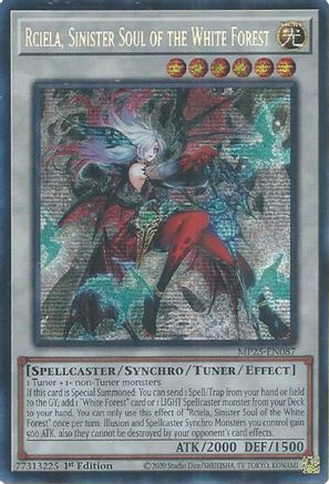 Image of Rciela, Sinister Soul of the White Forest (MP25-EN087) - 2025 Mega-Pack 1st Edition