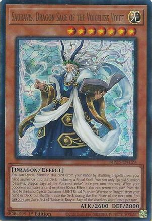 Image of Sauravis, Dragon Sage of the Voiceless Voice (MP25-EN159) - 2025 Mega-Pack 1st Edition