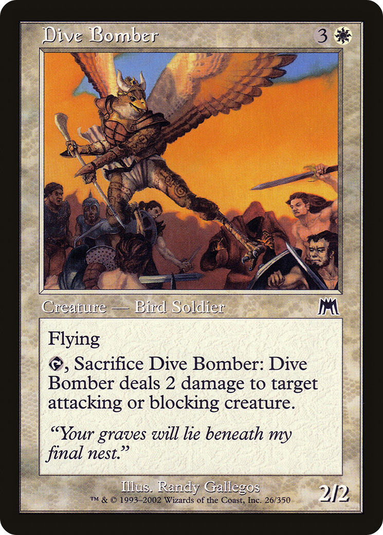 Image of Dive Bomber (ONS-026) - Onslaught Foil
