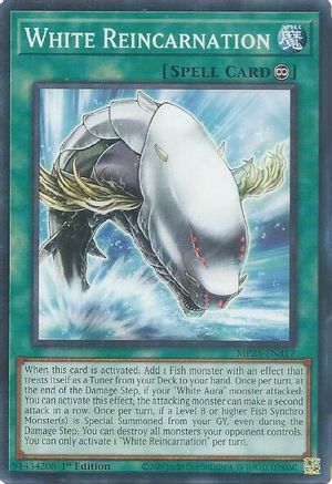 Image of White Reincarnation (MP25-EN317) - 2025 Mega-Pack 1st Edition