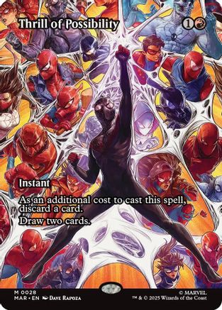 Image of Thrill of Possibility (Borderless) (MAR-028) - Marvel Eternal-Legal