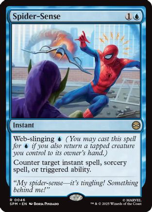 Image of Spider-Sense (SPM-046) - Marvel's Spider-Man Foil