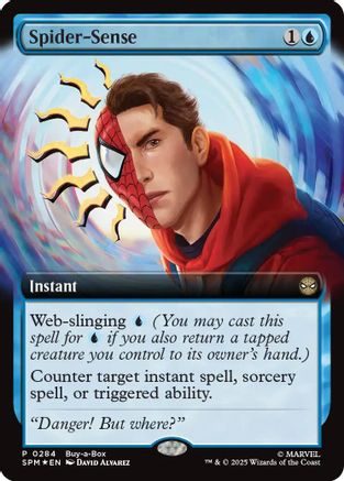 Image of Spider-Sense (Extended Art) (BABP-284) - Buy-A-Box Promos Foil