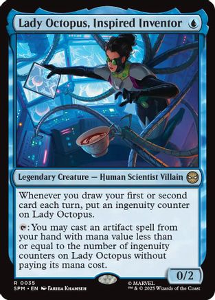 Image of Lady Octopus, Inspired Inventor (SPM-035) - Marvel's Spider-Man Foil