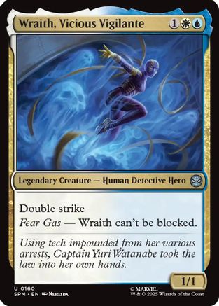 Image of Wraith, Vicious Vigilante (SPM-160) - Marvel's Spider-Man