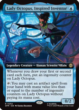 Image of Lady Octopus, Inspired Inventor (Extended Art) (SPM-252) - Marvel's Spider-Man