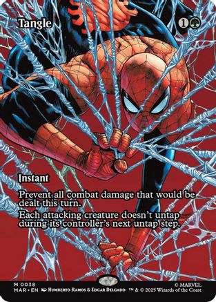 Image of Tangle (Borderless) (MAR-038) - Marvel Eternal-Legal Foil