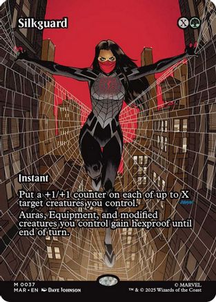 Image of Silkguard (Borderless) (MAR-037) - Marvel Eternal-Legal