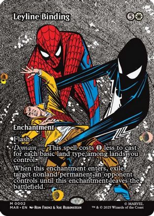 Image of Leyline Binding (Borderless) (MAR-002) - Marvel Eternal-Legal