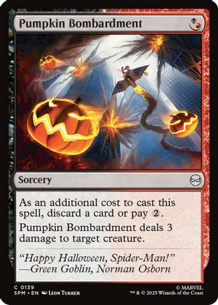 Image of Pumpkin Bombardment (SPM-139) - Marvel's Spider-Man