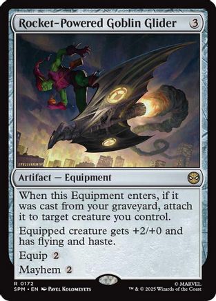 Image of Rocket-Powered Goblin Glider (SPM-172) - Marvel's Spider-Man