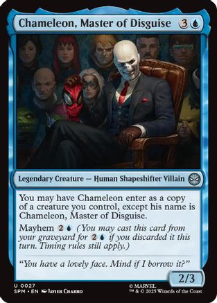 Image of Chameleon, Master of Disguise (SPM-027) - Marvel's Spider-Man