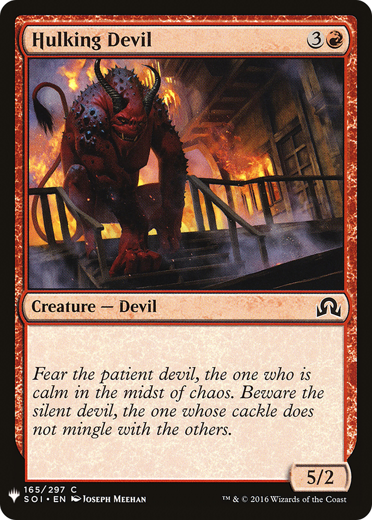Image of Hulking Devil (LIST-165) - The List