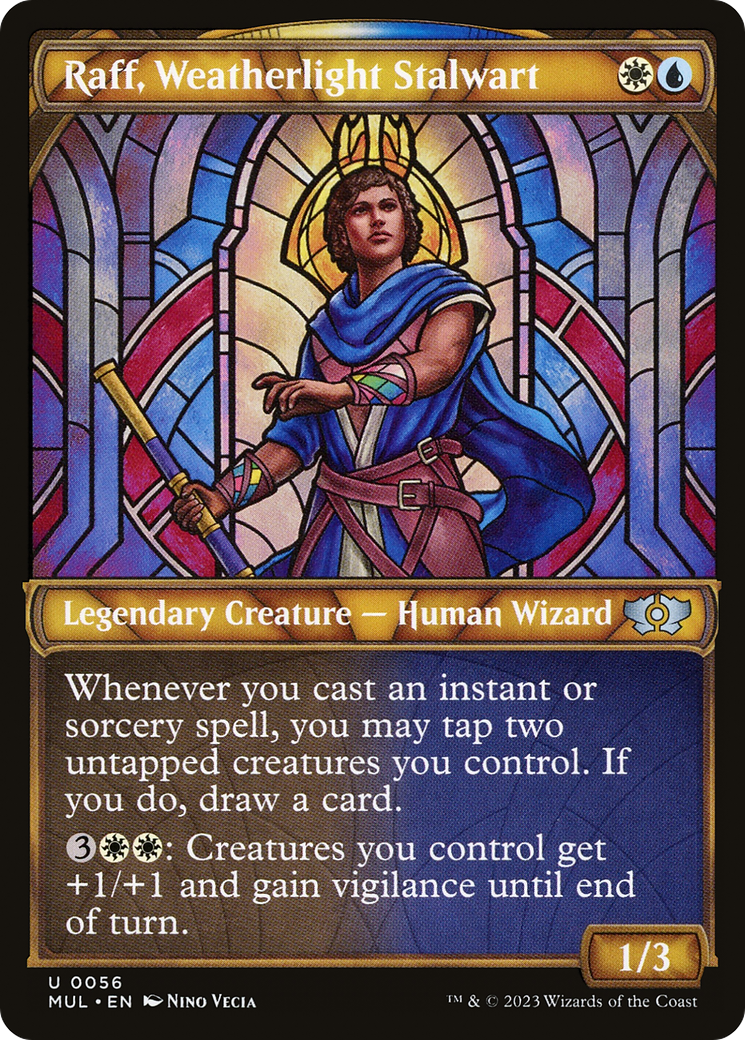 Image of Raff, Weatherlight Stalwart (MUL-056) - Multiverse Legends: (Showcase)