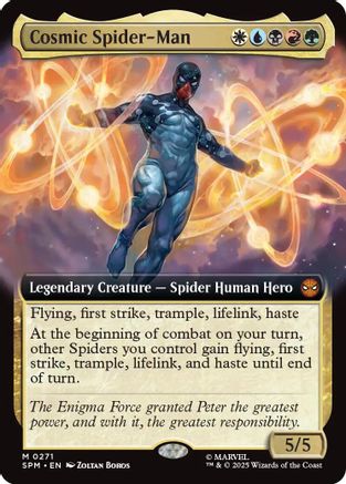 Image of Cosmic Spider-Man (Extended Art) (SPM-271) - Marvel's Spider-Man