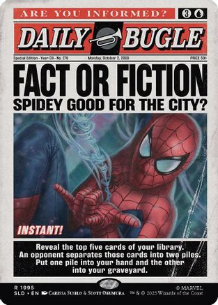 Image of Fact or Fiction (1995) (SLD-1995) - Secret Lair Drop Series