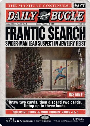 Image of Frantic Search (1996) (SLD-1996) - Secret Lair Drop Series
