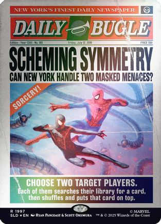 Image of Scheming Symmetry (1997) (Rainbow Foil) (SLD-1997) - Secret Lair Drop Series Foil
