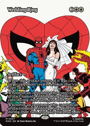 Image of Wedding Ring (Borderless) (MAR-007) - Marvel Eternal-Legal